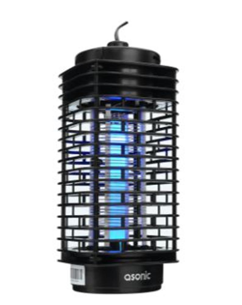 Asonic S23 Pro Kokusuz Taşınabilir Led Mavi Işıklı Sinek Öldürücü Siyah 3W Açılabilen Alt Kapak