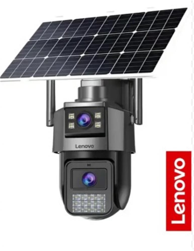 Lenovo G4S4 3Mp+3Mp 2 Lens Aov Smart 4G Solar Kamera