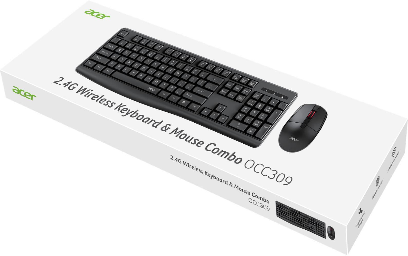 Acer Occ309 Bk Kablosuz Klavye+ Mouse Set