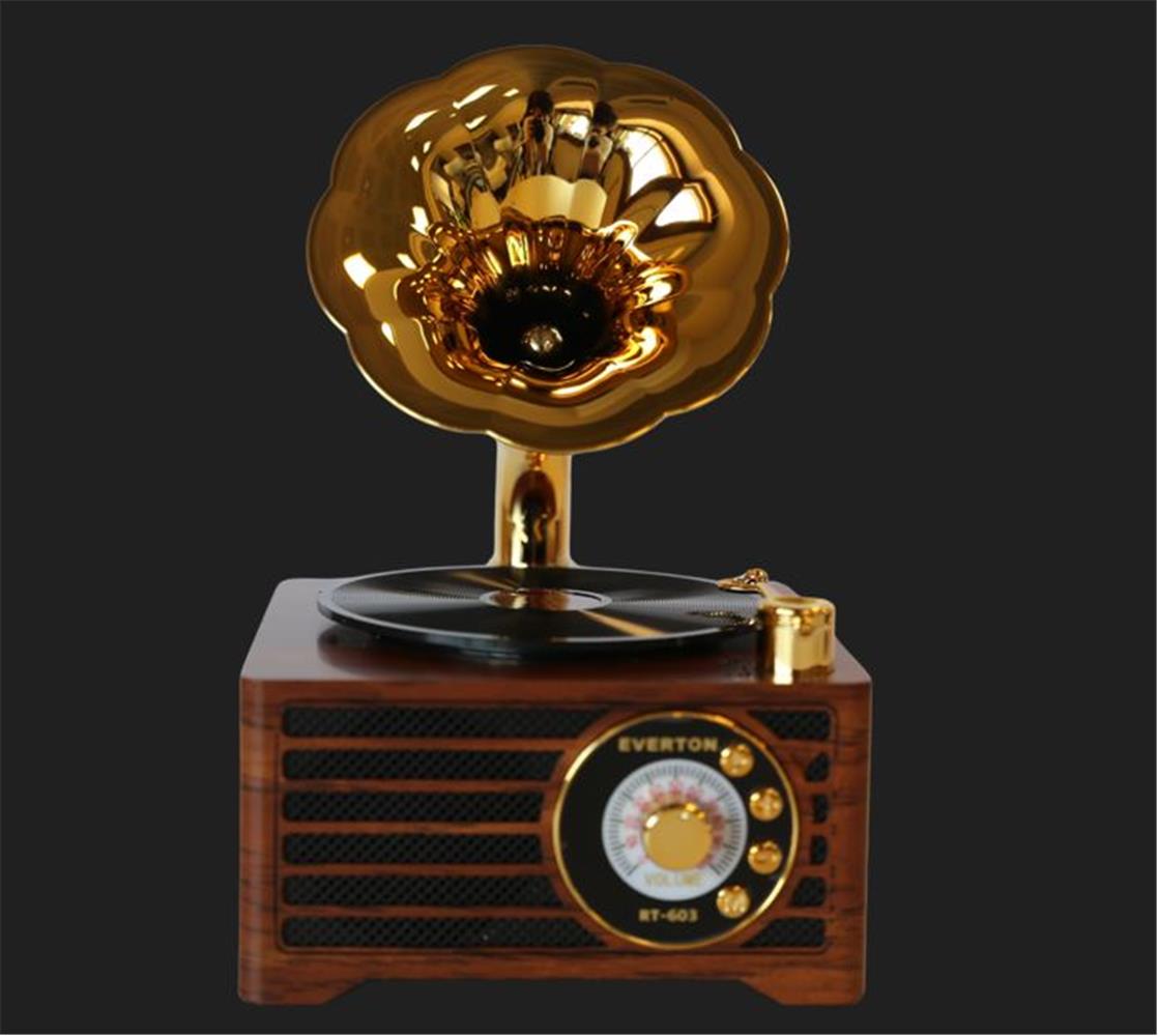 Everton Rt-603  Bluetooth-Usb-Sd-Aux-Tf Nostaljik Radyo