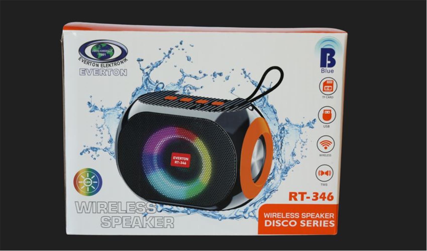 EVERTON RT-346 USB-TF CARD- SES BOMBASI