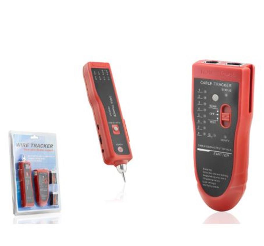 Hadron Hdx6527 Wire Tracker Kablo Bulucu Ve Hat Test Cihazı Kırmızı Siyah