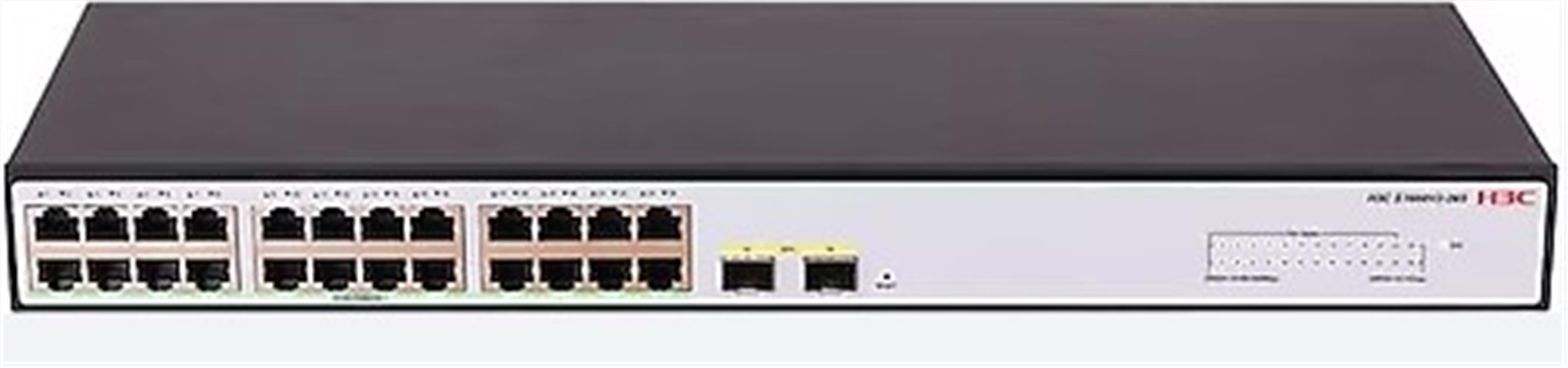 H3C S1600V2-26P-HPWR 24 PORT 10-100-1000 3...