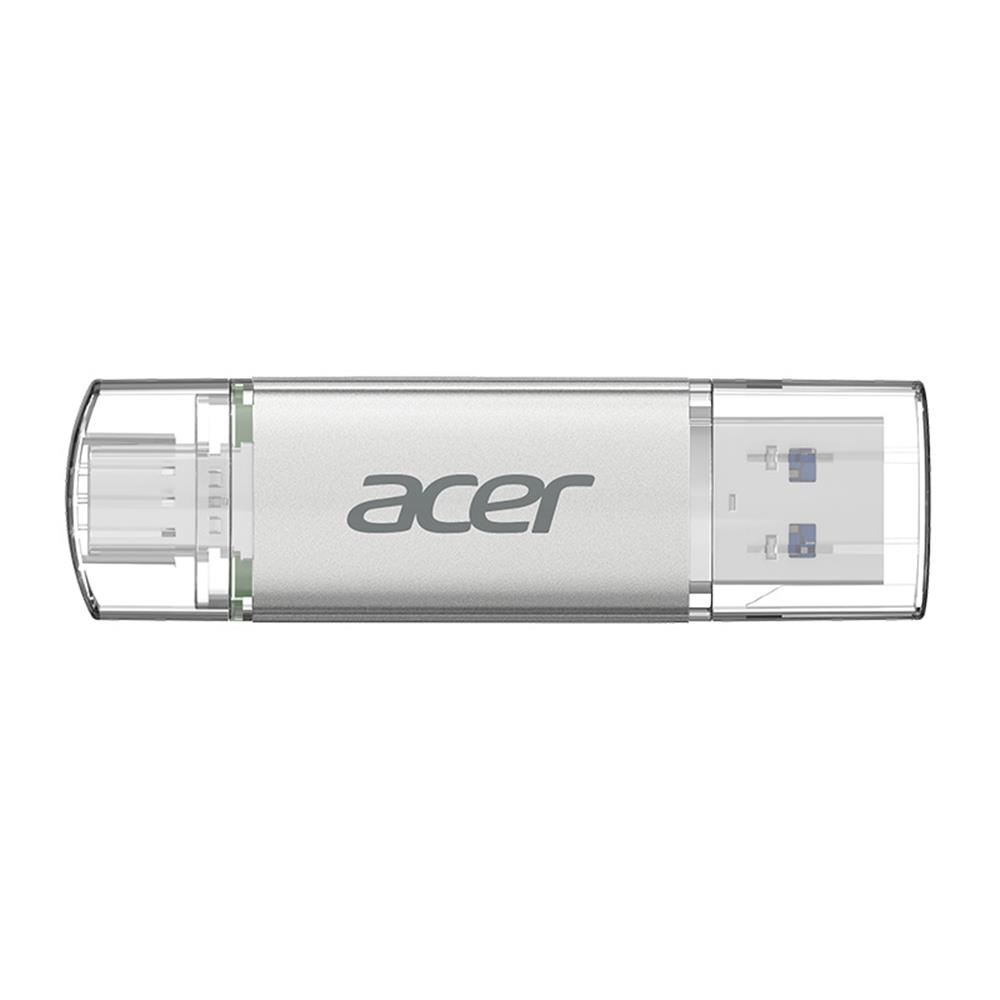 ACER 16GB USB 3.2 UT300-16GB USB-A+USB-C ÇİFT TARAFLI METAL FLASH BELLEK