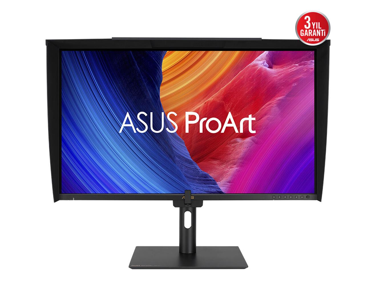 ASUS 27" PROART PA27UCGE 4K IPS 3840X2160 1MS 160HZ DP HDMI USB-C HOPARLÖR VESA 3YIL PİVOT MONİTÖR