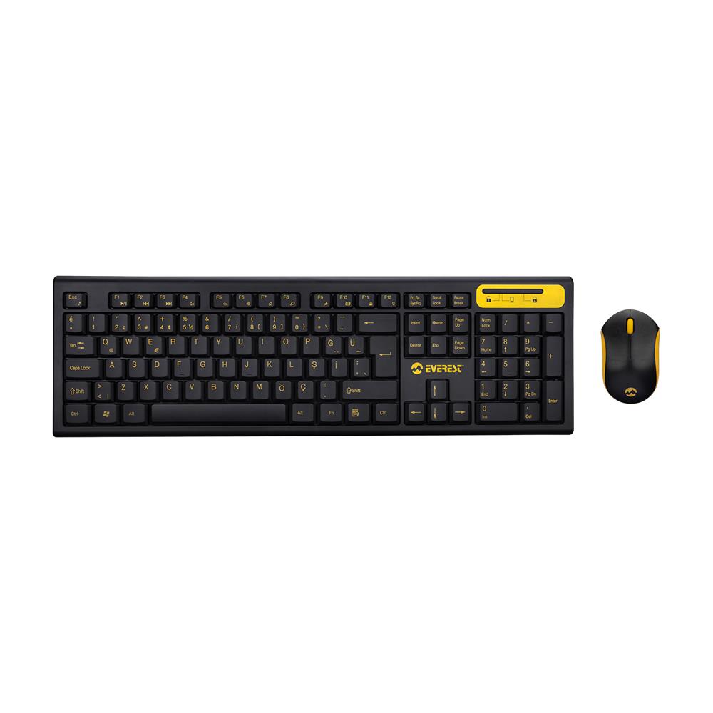 EVEREST KM-5535 USB MULTI MEDIA KABLOSUZ Q...