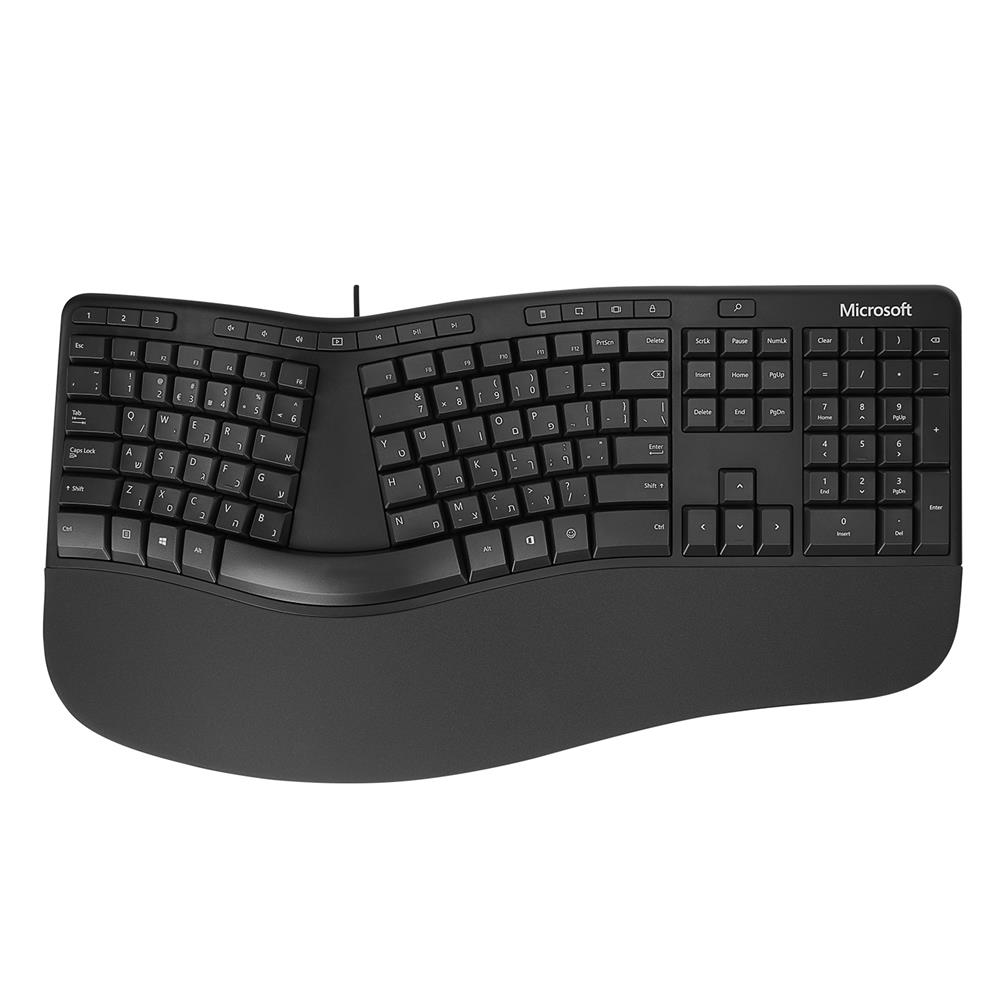 MICROSOFT BUISNESS ERGONOMIC KLAVYE HEBREW...