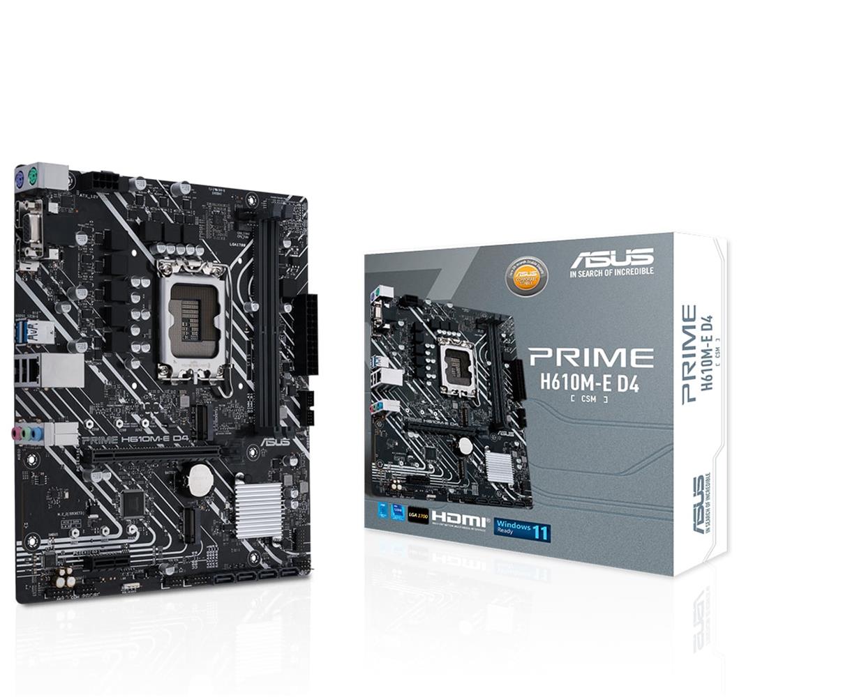 ASUS PRIME H610M-E D4-CSM 3200MHZ DDR4 SOK...