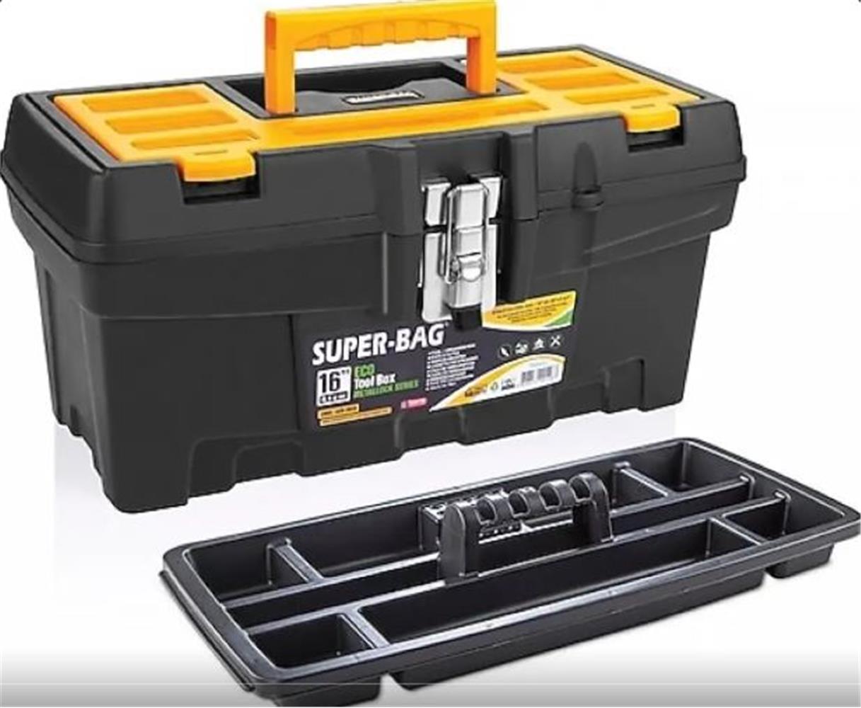 SUPER-BAG TAKIM ÇANTA EKO METAL KİLİTLİ 16 İNC ASR-5028