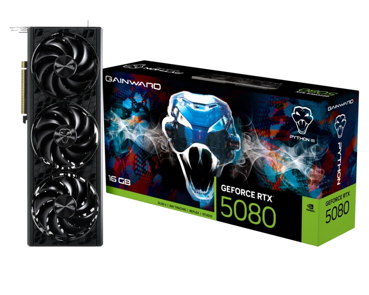 Gainward GeForce RTX5080 Python III 16GB G...