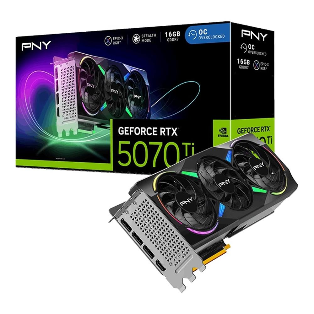 PNY GeForce RTX5070Ti VCG5070T16TFXXPB1-O ...