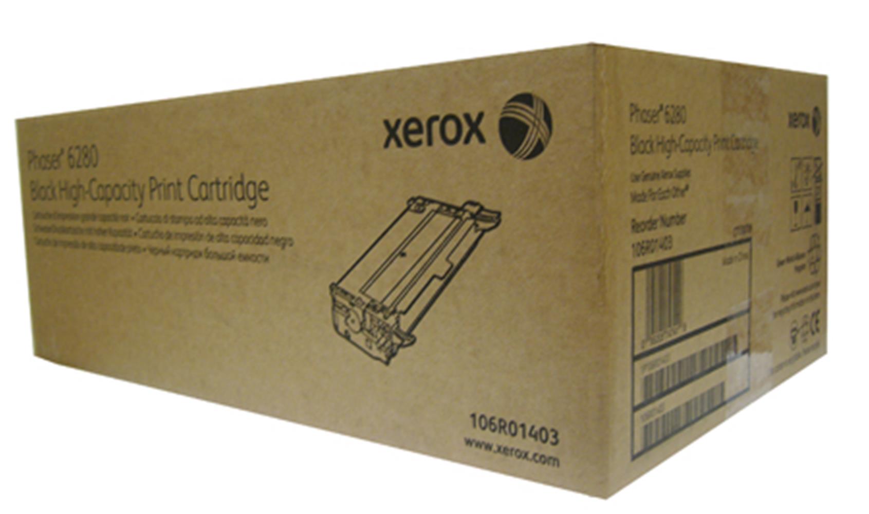 Xerox 106R01403 Phaser 6280 Yüksek Kapasite Black Siyah Toner 7.000 Sayfa 