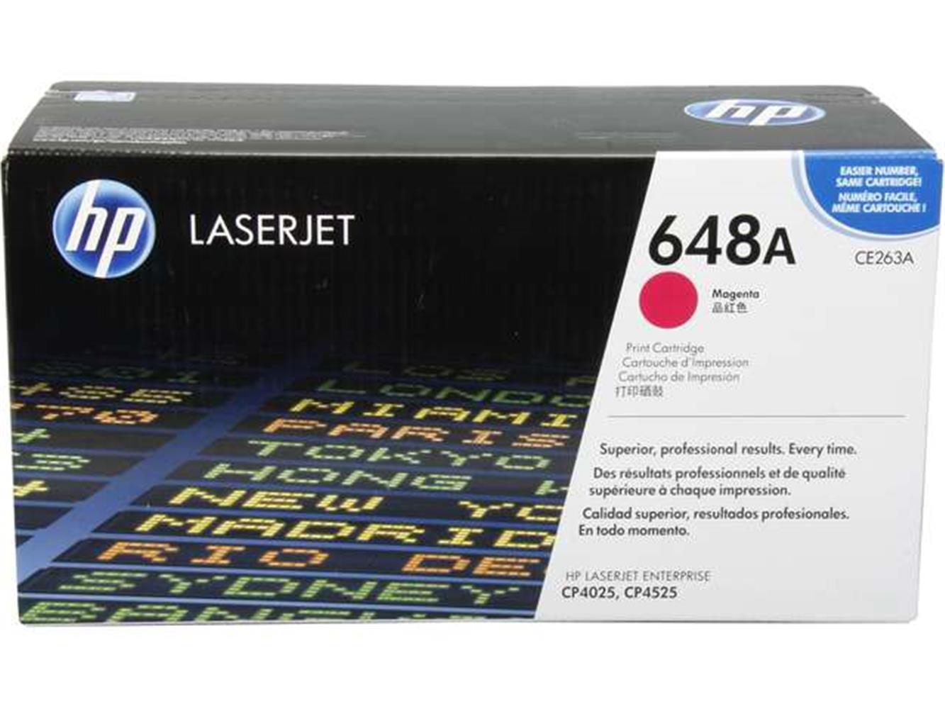 HP 648A Magenta Kırmızı 11.000 Sayfa Toner CE263A