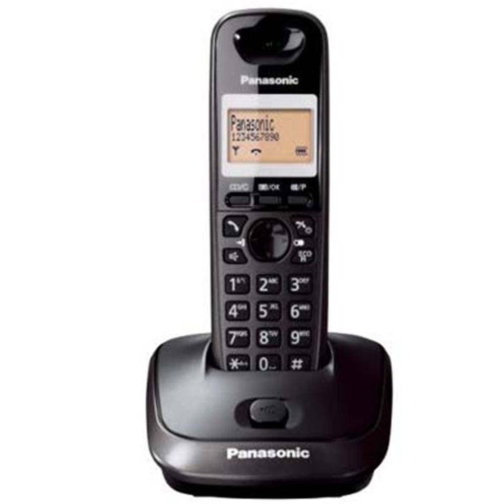 Panasonic KX-TG2511 Siyah Telsiz Dect Telefon 50 Rehber Handsfree 