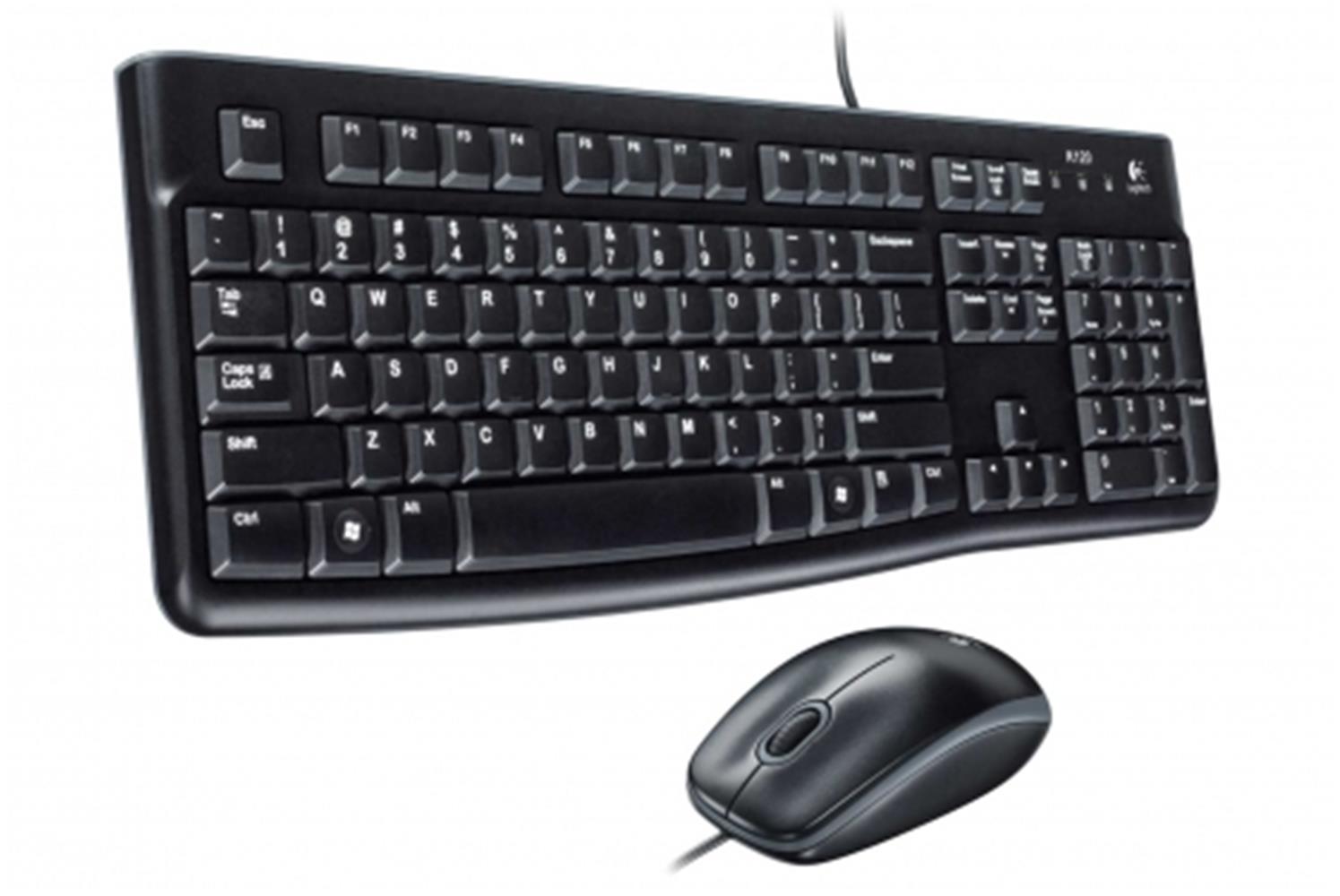 Logitech 920-002560 MK120 Q Usb Standart Kablolu Klavye Mouse Set 