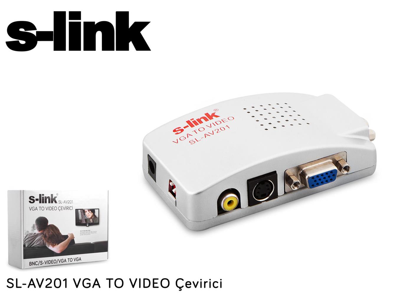 S-link SL-AV201 Vga To Video Converter