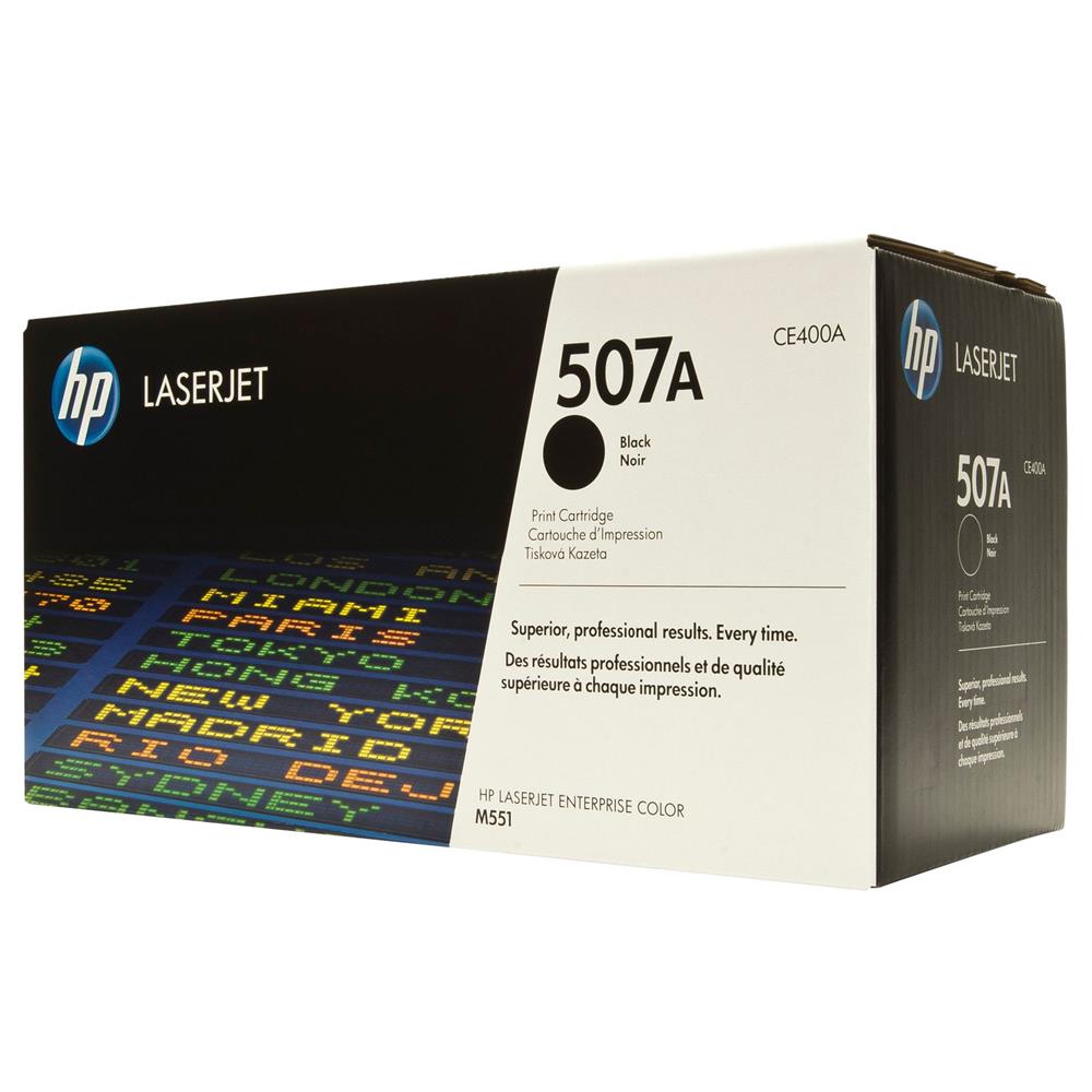 HP 507A BLACK SIYAH 5.500 SAYFA TONER CE400A