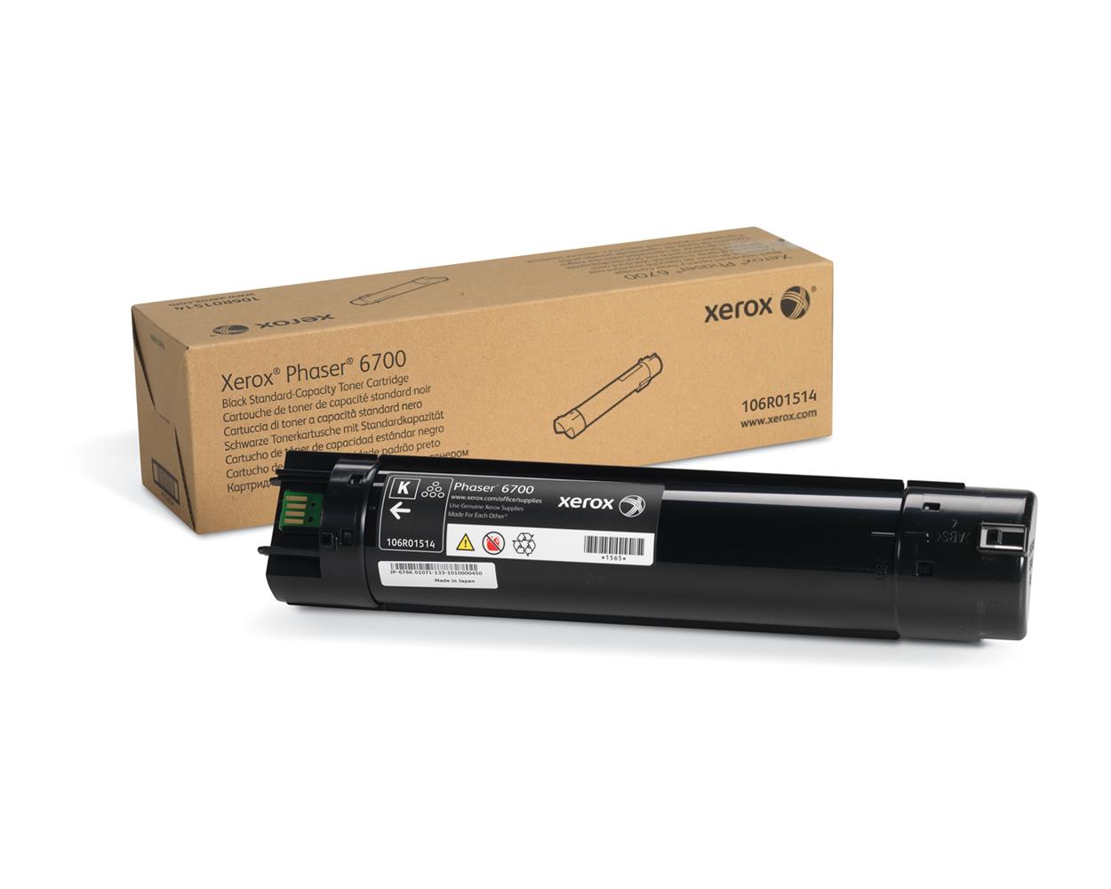 Xerox 106R01514 Phaser 6700 Standart Kapasite Black Siyah Toner 5.000 Sayfa