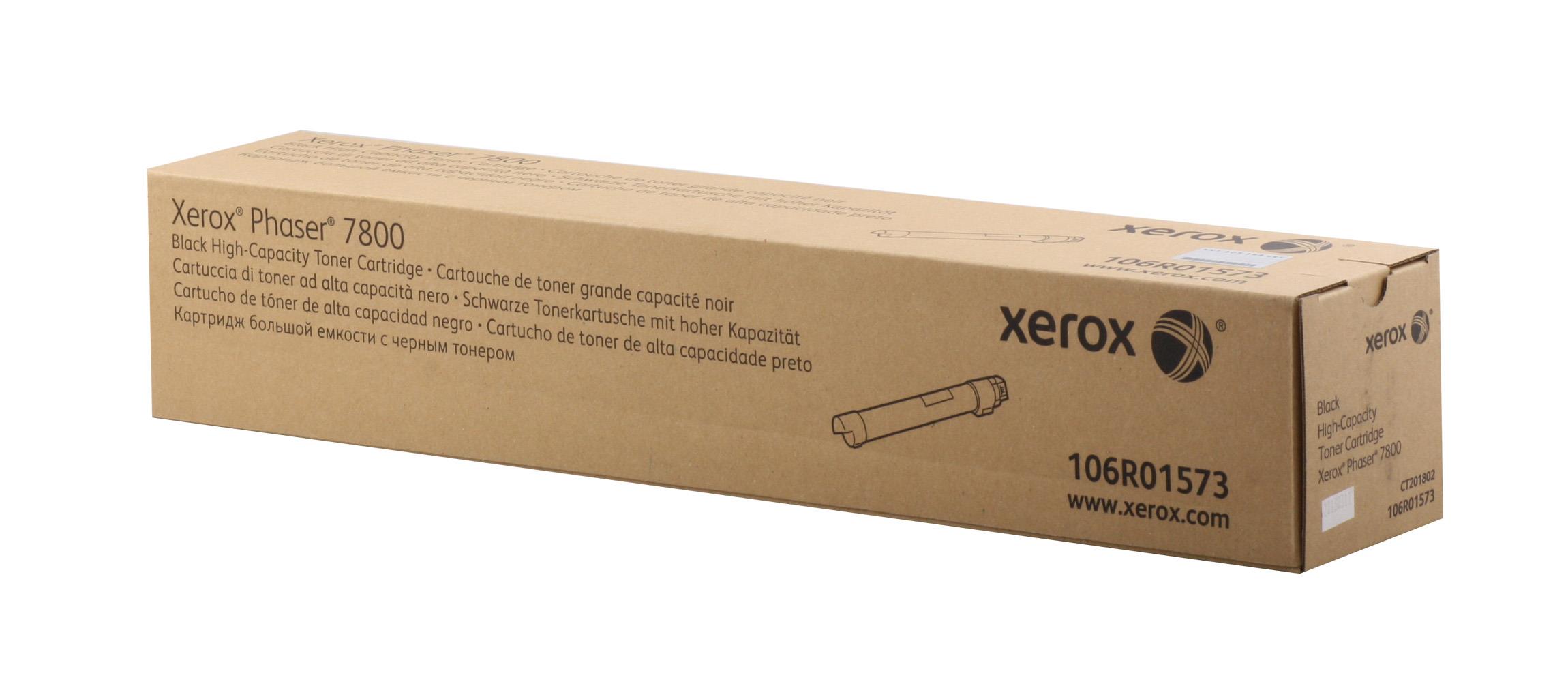 Xerox 106R01573 Phaser 7800 Yüksek Kapasite Black Siyah Toner 17.200 Sayfa