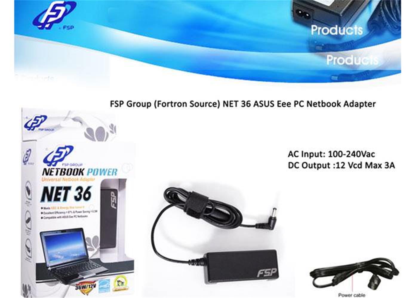 FSP NET36 36W NETBOOK ADAPTRU