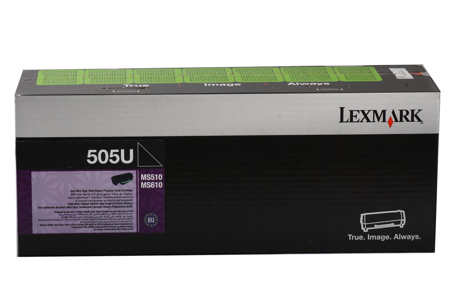 Lexmark 50F5U00 (505U) 20.000 Sayfa Black Siyah Toner MS510-610