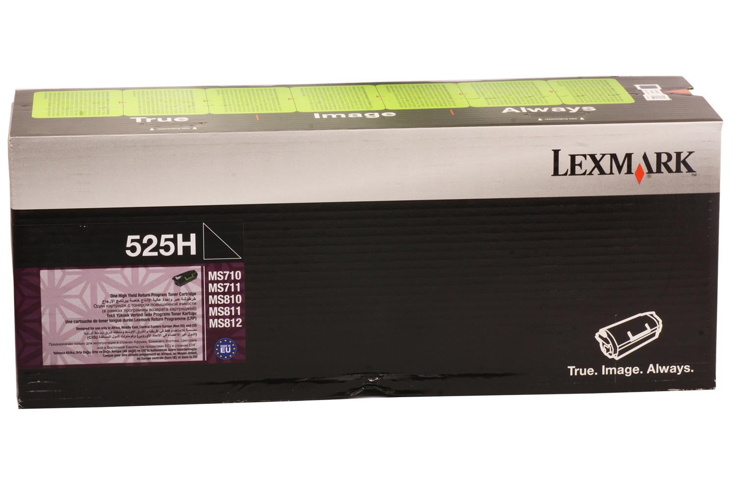 Lexmark 52D5H00 (525H) 25.000 Sayfa Black Siyah Toner MS71x-81x  MX71x-81x