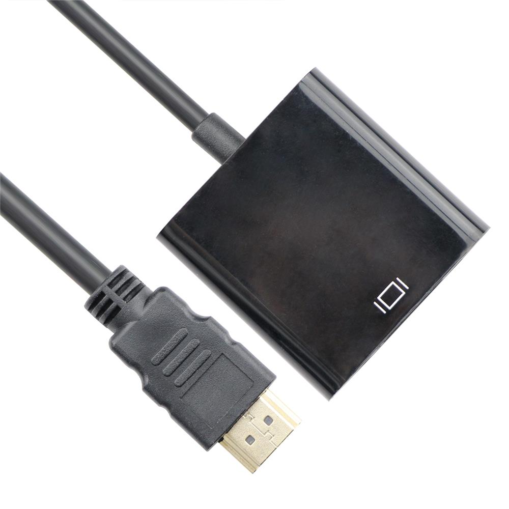 Vcom CG591-B-0.15 Siyah Hdmi Erkek To Vga Dişi Dönüştürücü