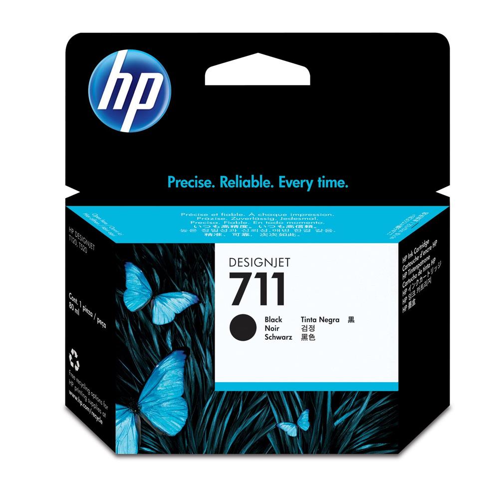 HP CZ133A  711 Black Siyah 80ML Plotter Kartuşu 