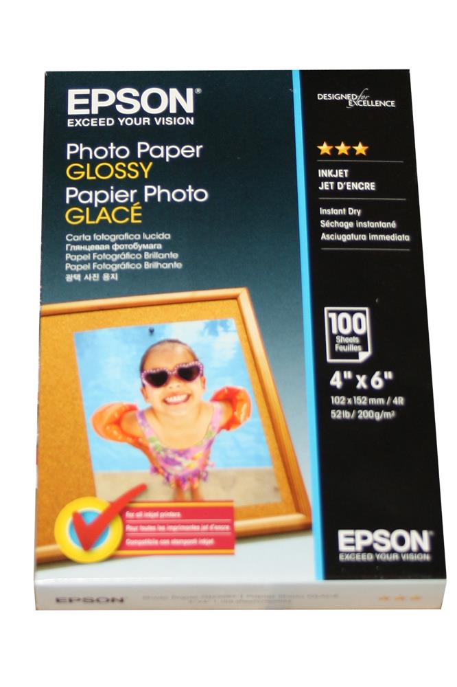 Epson 10x15 200Gram 100'lü Fotoğraf Kağıdı S042548
