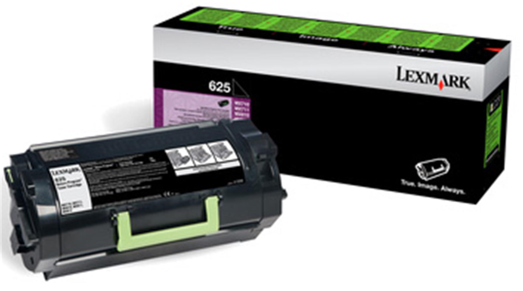 Lexmark 62D5000 (625) 6.000 Sayfa Black Siyah Toner MX710-711-810-811-812