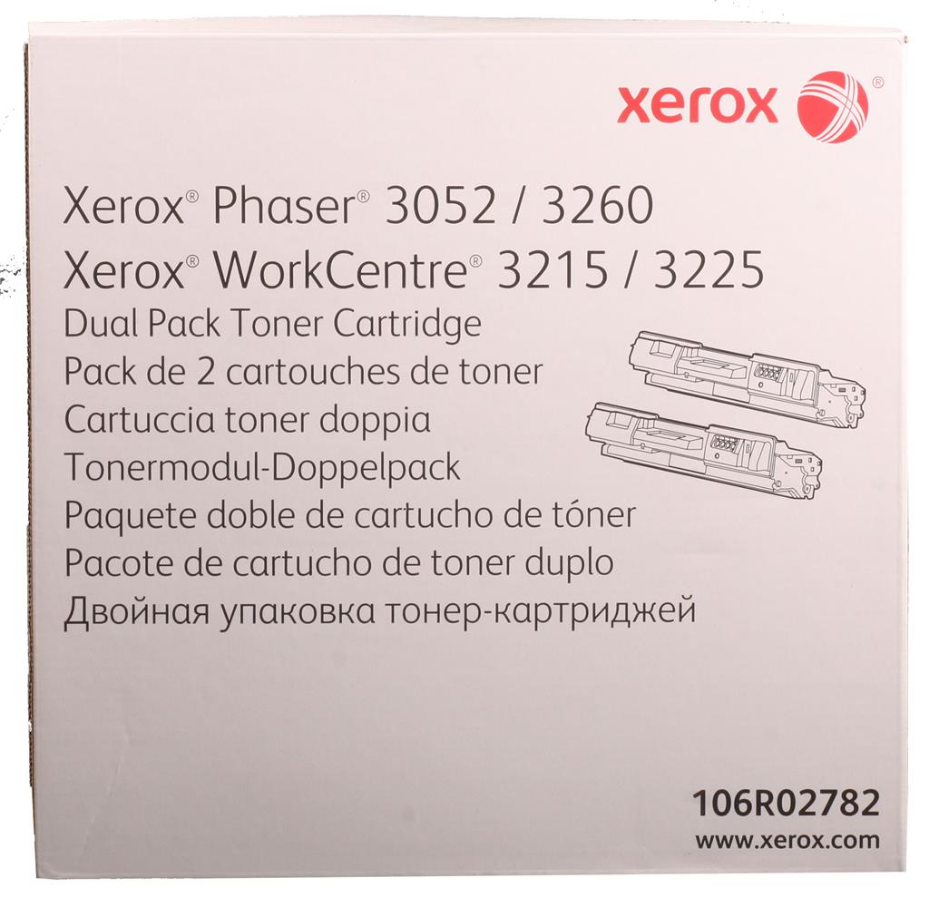 XEROX 106R02782 PHASER 3052-3260- WC 3215-3225 DUAL PACK 6.000 SAYFA