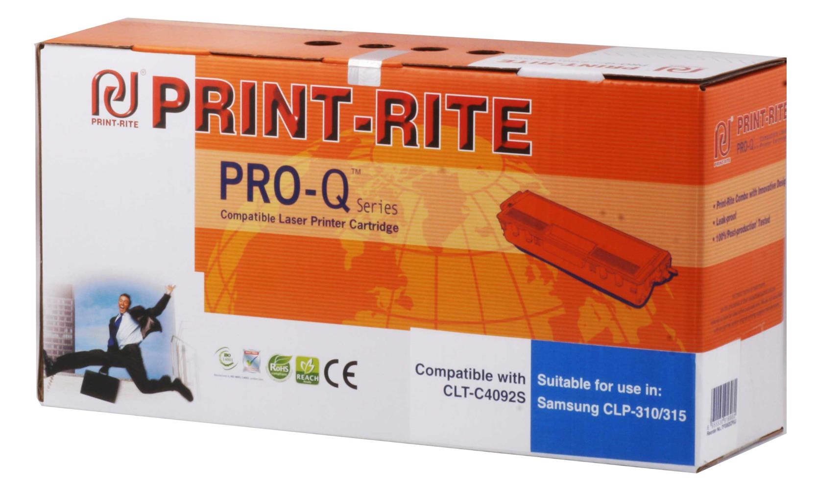 Print-Rite Samsung Clp-315C Mavi Muadil Toner C409 CLP-310-315