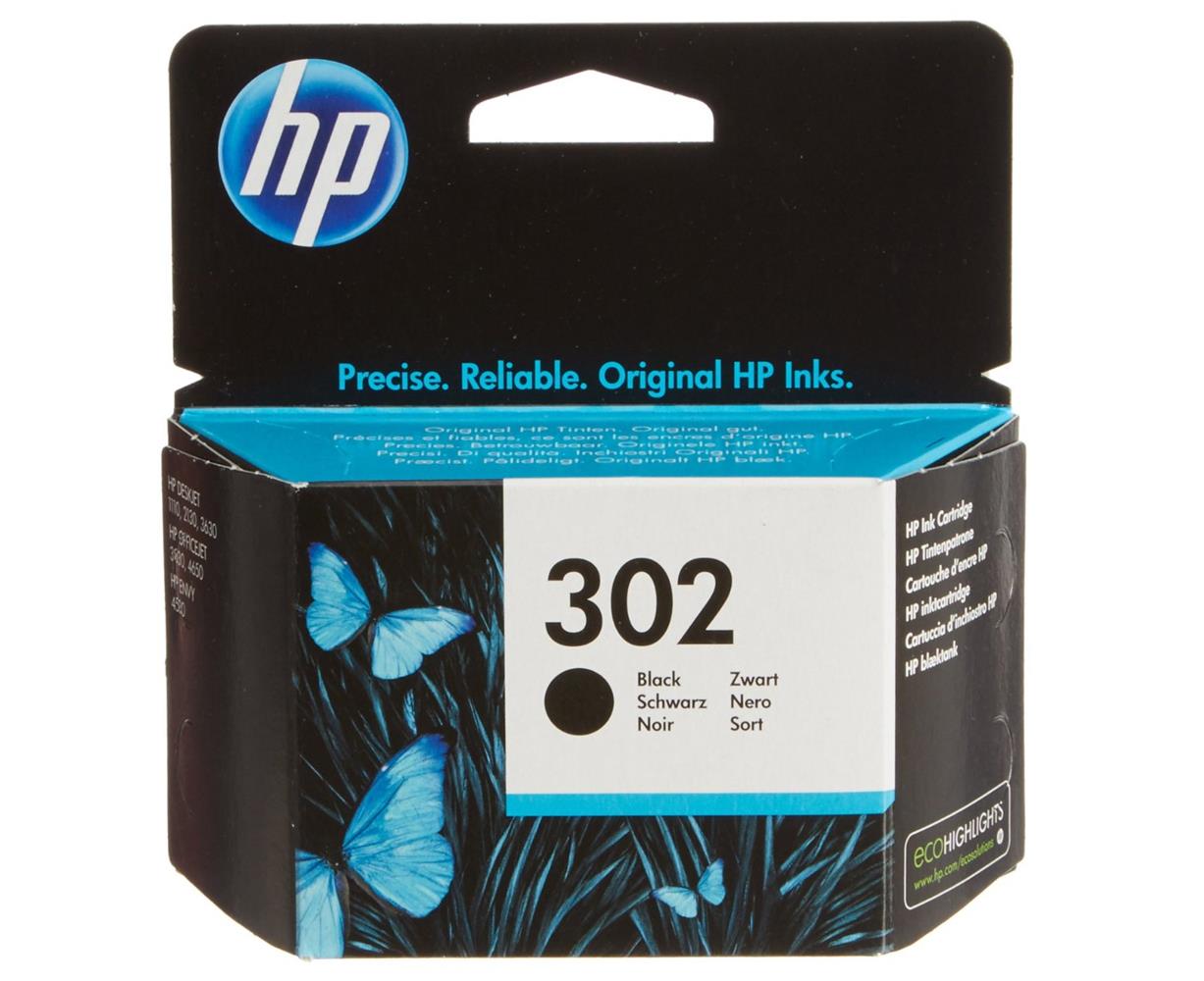 HP 302 Black Siyah Kartuş F6U66AE