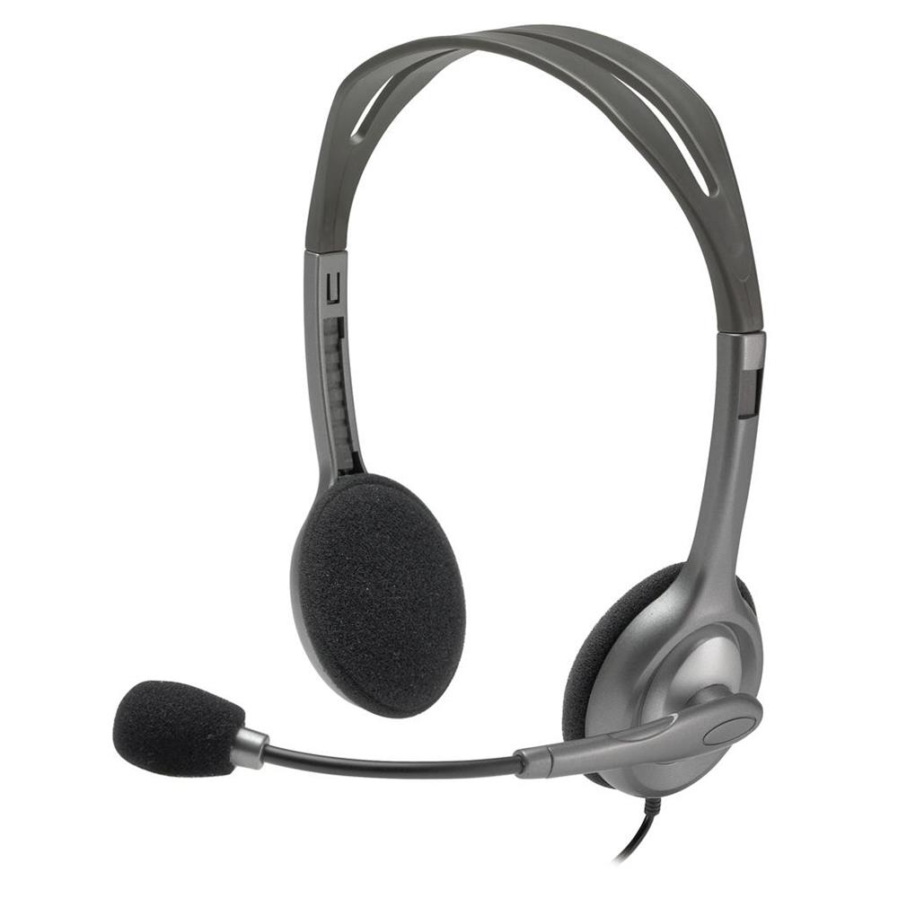 Logitech 981-000593 H111 Stereo Kulaklık Sterio Jacklı