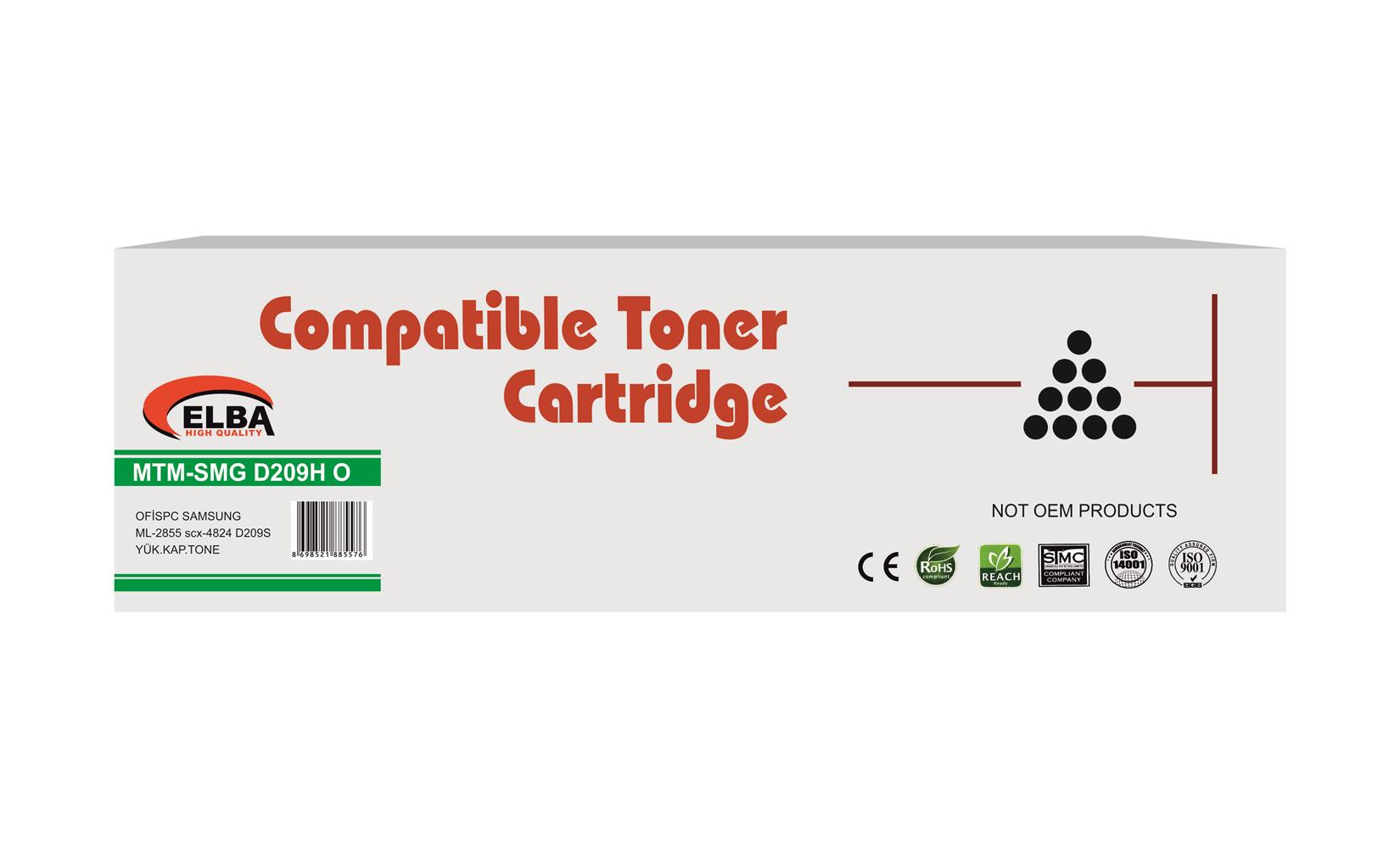 OfisPc Samsung Mlt-D209L Yüksek Muadil Toner SCX-2855-4824 