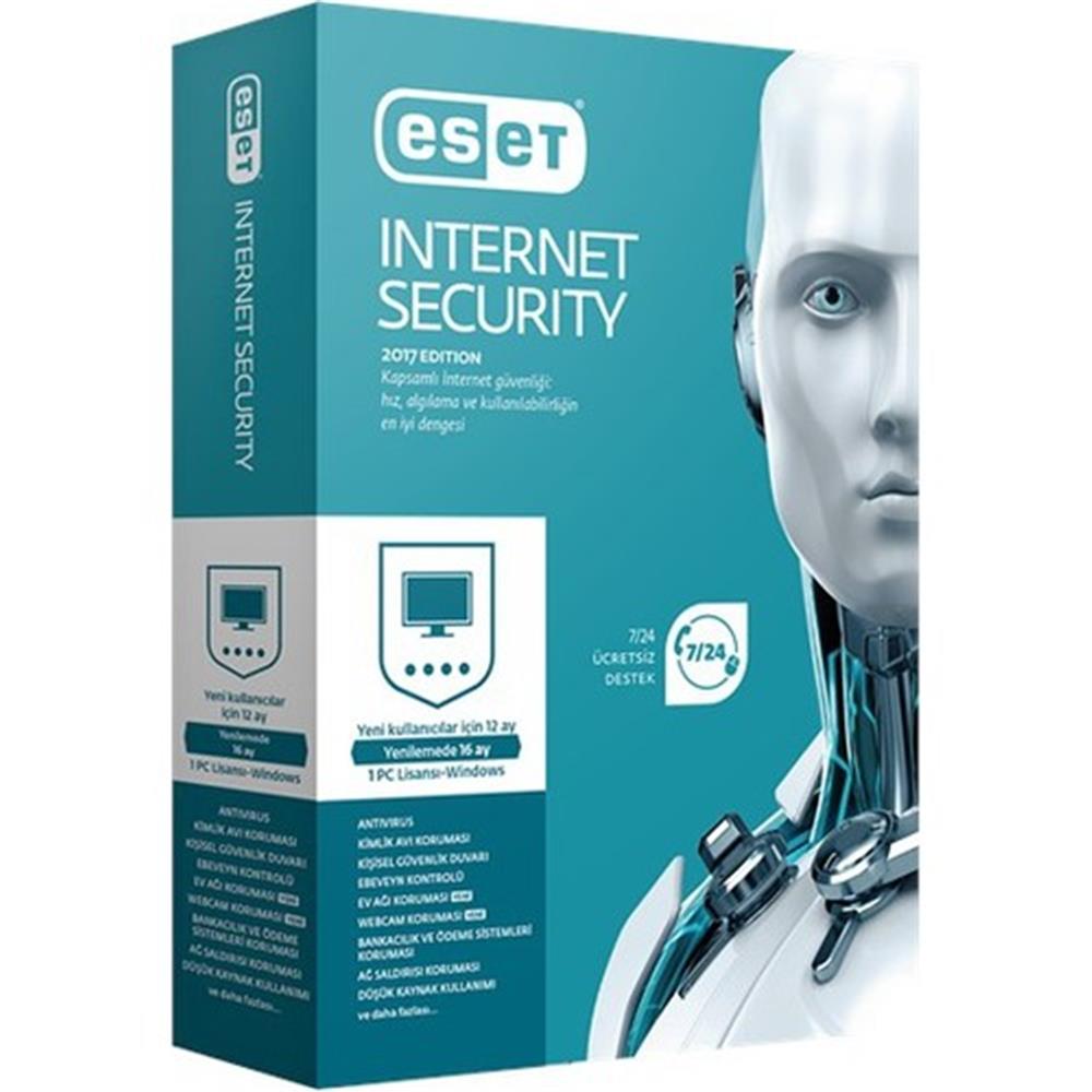 ESET INTERNET SECURITY 1 KULLANICI 1 YIL