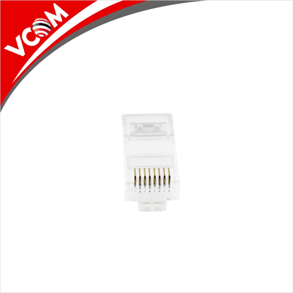 Vcom NM005 20li RJ45 8P8C Cat5e-UTP-RJ45-Fu Konnektör