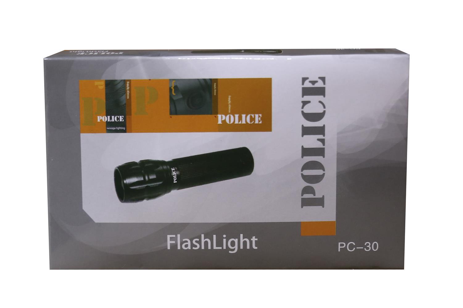 Polıce PC-30 Cree Led+zoom El Feneri ( 3 Tane İnce Kalem Pille Çalışır)