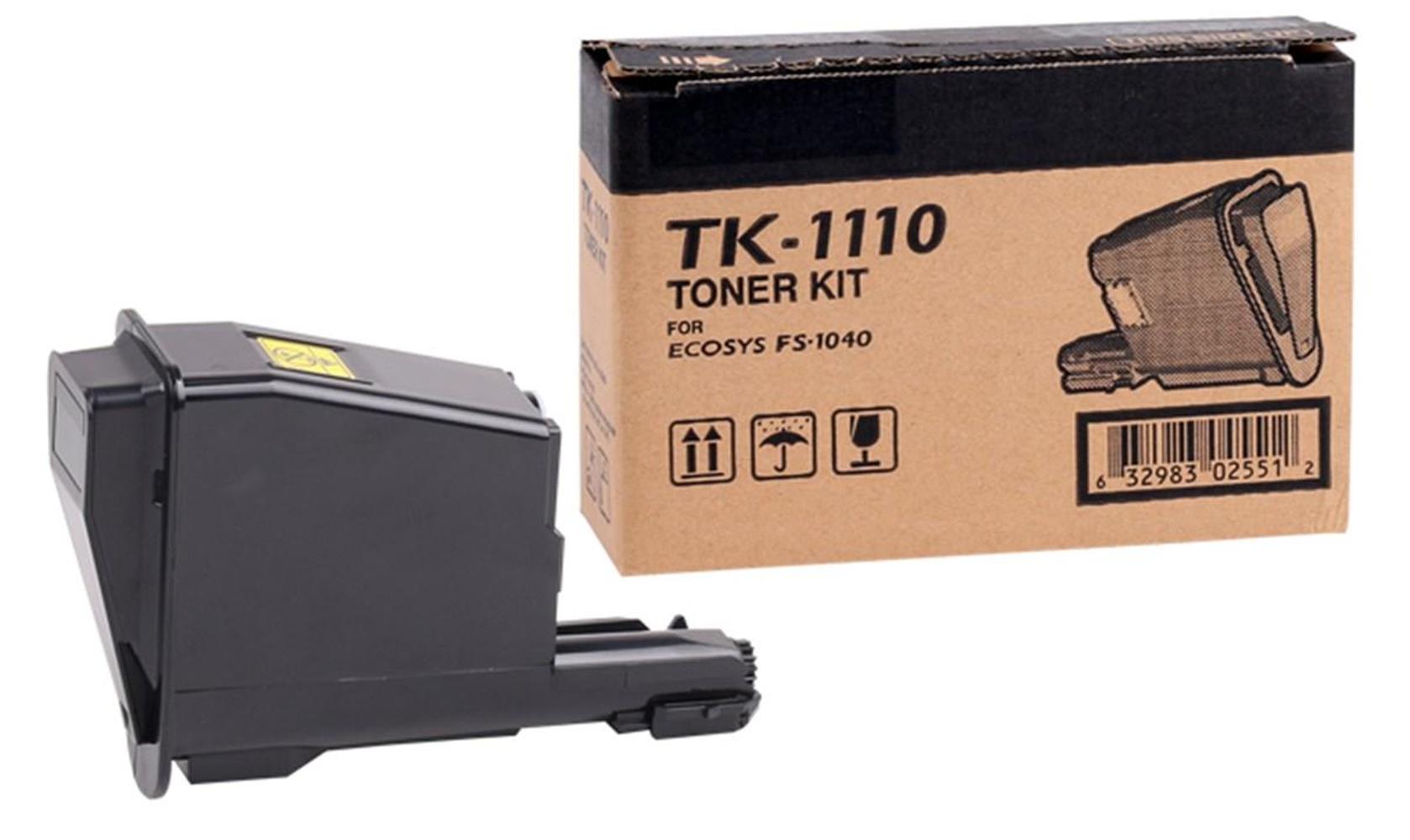 Kyocera TK-1110 Orjinal Fotokopi Toneri Ecosys FS-1020MFP-1040-1120mfp 2.500 Sayfa 