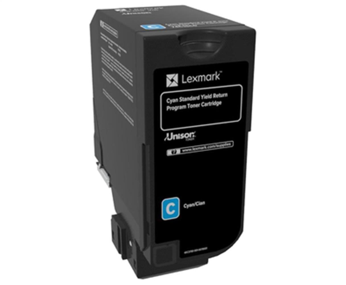 Lexmark 74C5SC0 7.000 Sayfa Cyan Mavi Toner CS720-725 CX725