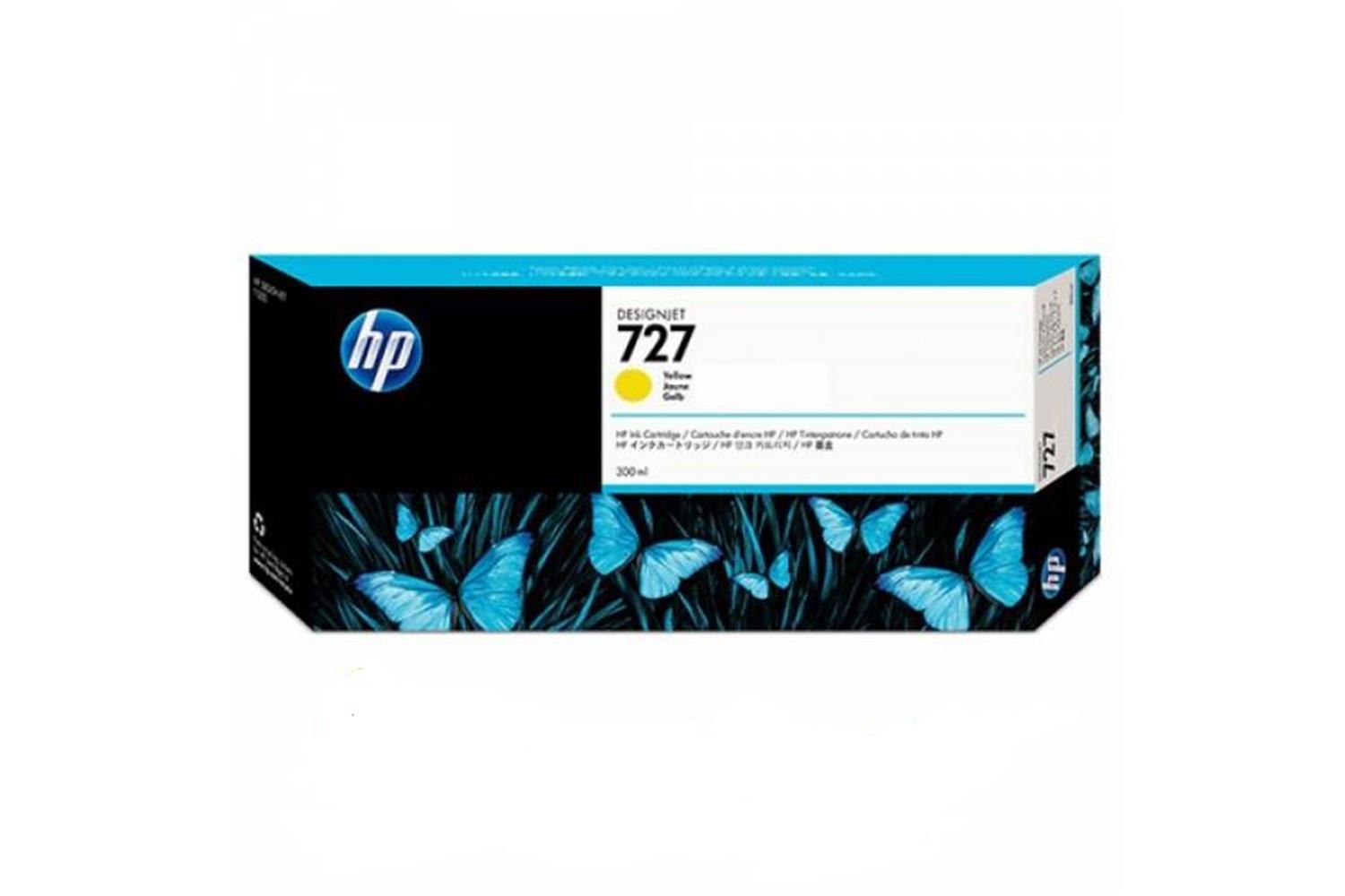 HP 727 YELLOW SARI 300ML PLOTTER KARTUU F9J78A