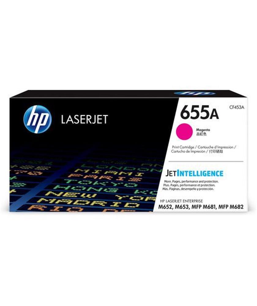 HP 655A Magenta Kırmızı 10.500 Sayfa Toner CF453A