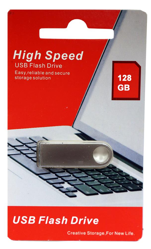 Oem 128GB Metal 2.0 USB Flash Bellek