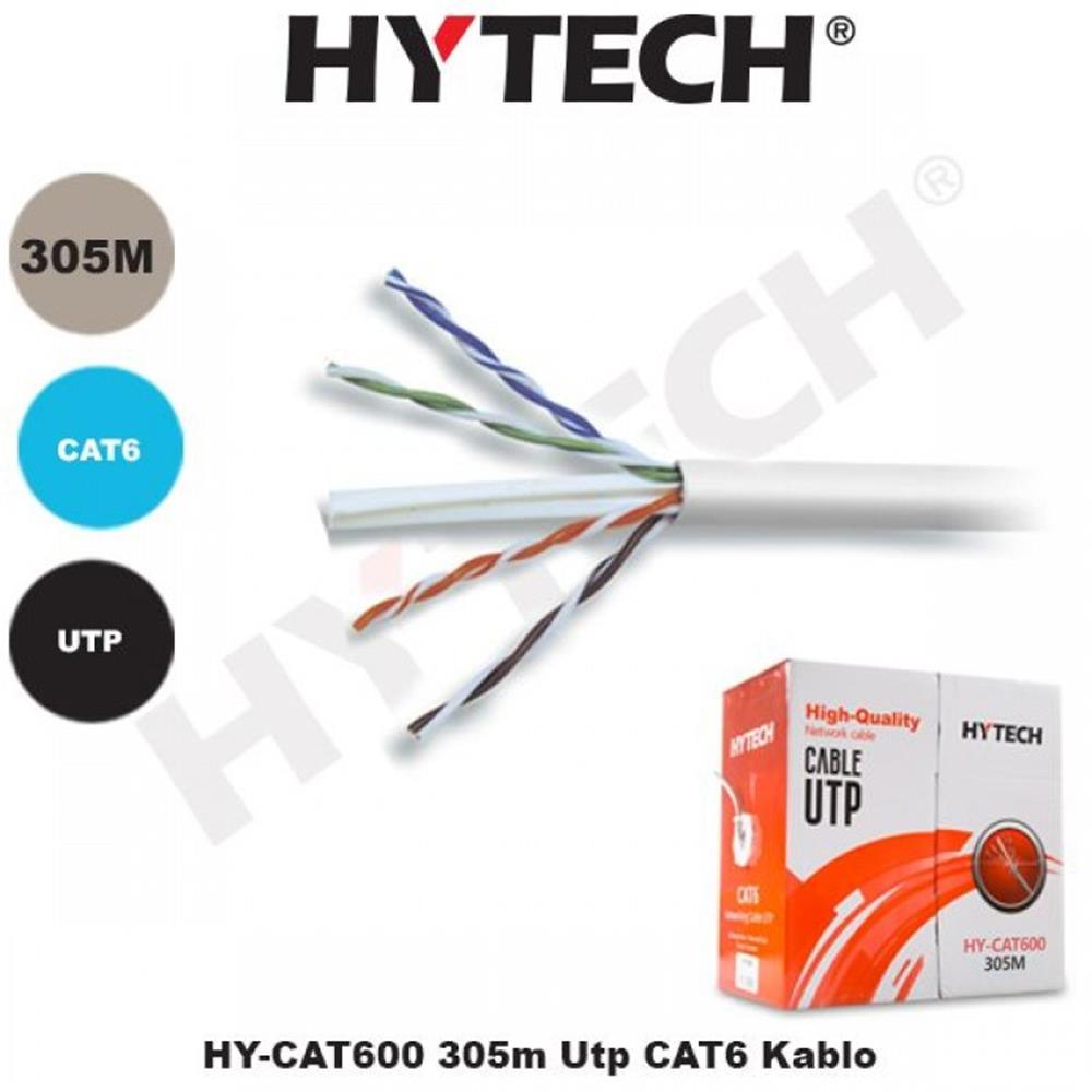 HYTECH HY-CAT600 305MT UTP CAT 6 KABLO