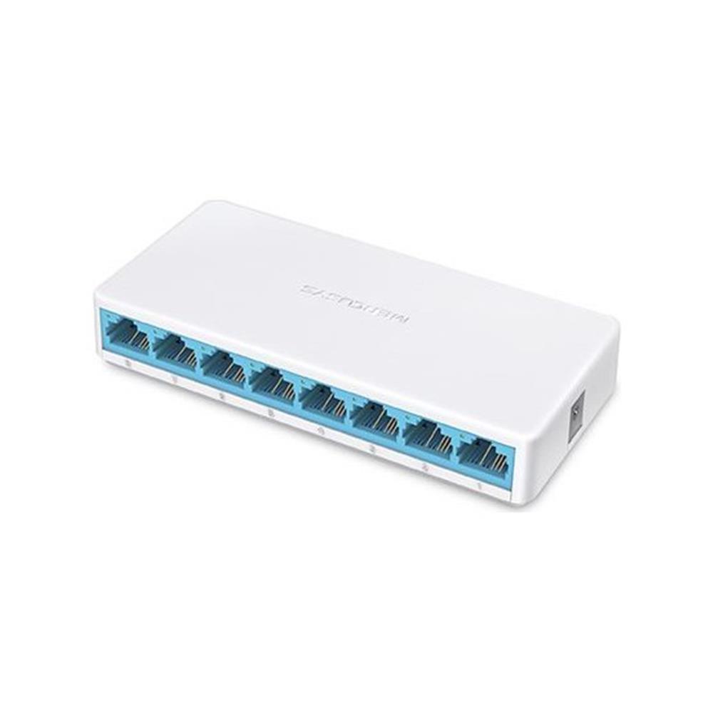 Tp-Link Mercusys MS108 8 Port 10-100 Mbps Switch Plastik Kasa