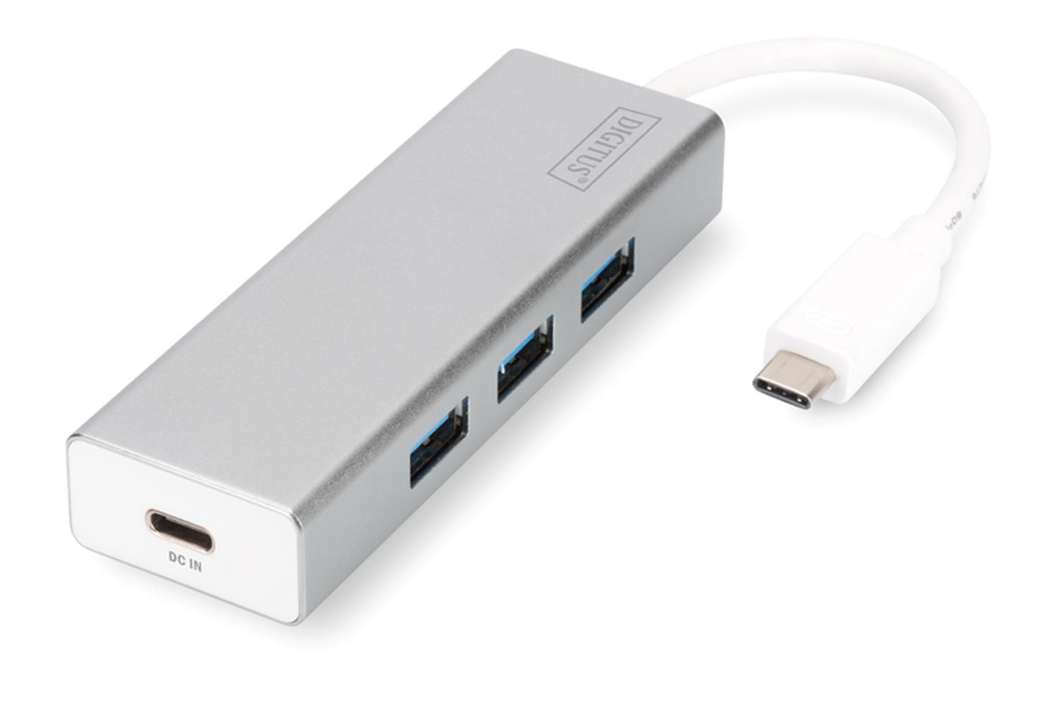 Digitus DA-70242 USB 3.0 Hub,3xUSB 3.0port,1xUSB 