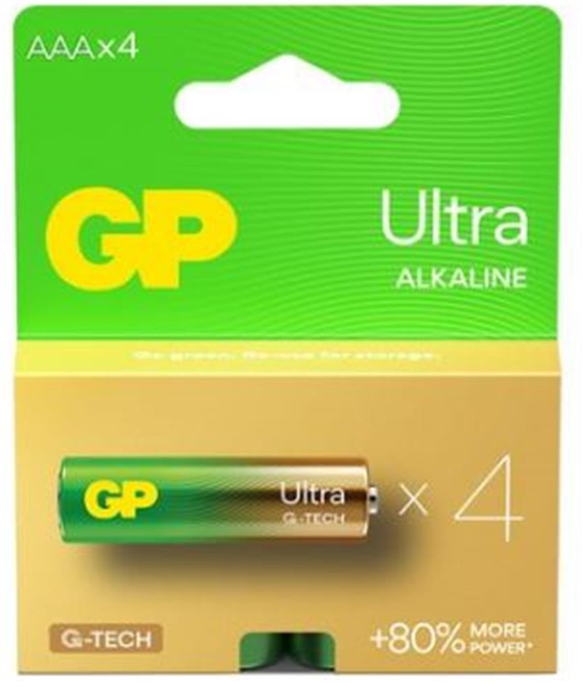 Gp LR03 AAA Boy Ultra Alkalin İnce Kalem Pil 4'lü Paket GP24AUMB-U4