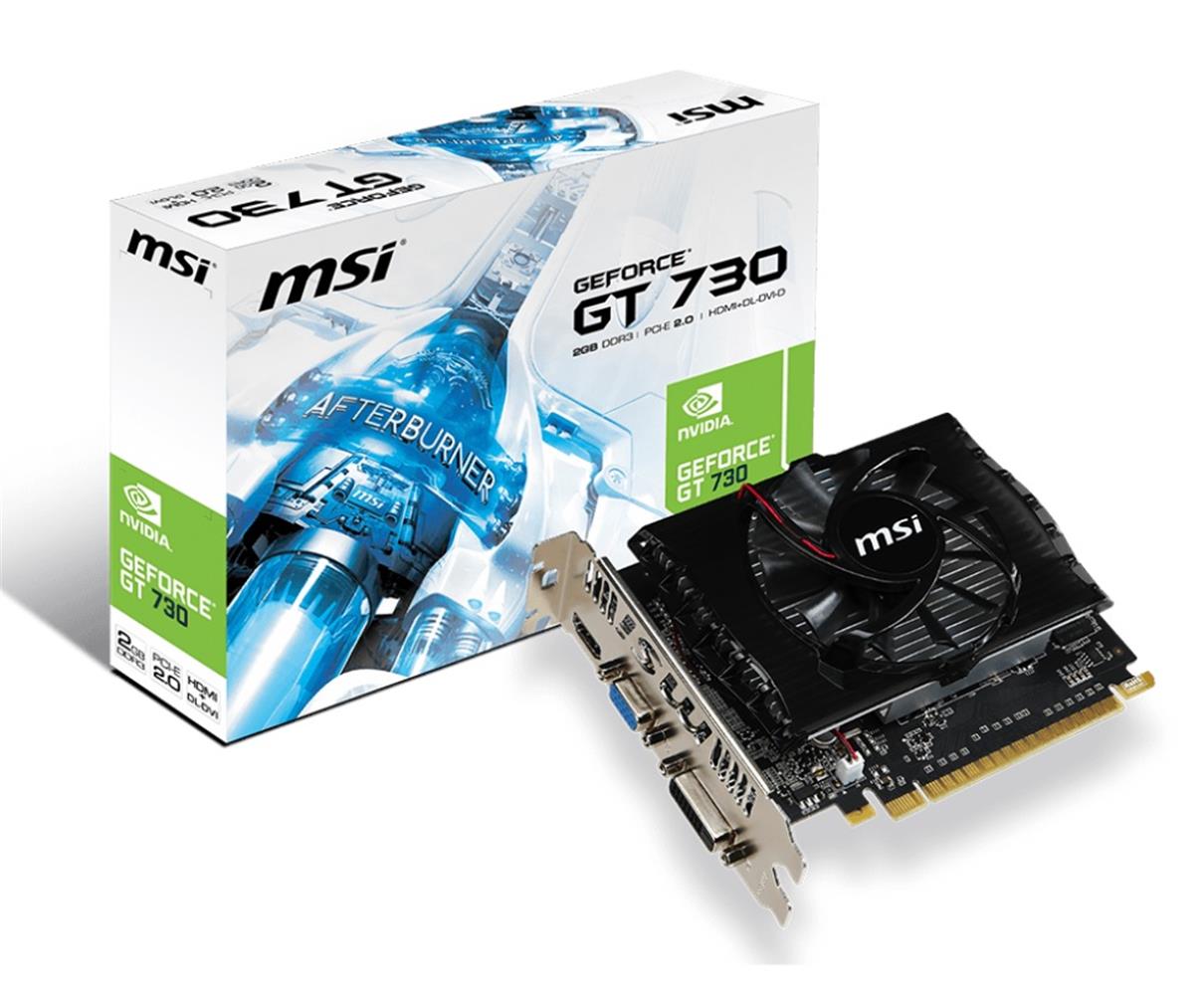 Msi 2Gb Gt730 Gddr3 128Bıt Hdmı-Dvı-Vga (N730-2GD3V2) Ekran Kartı