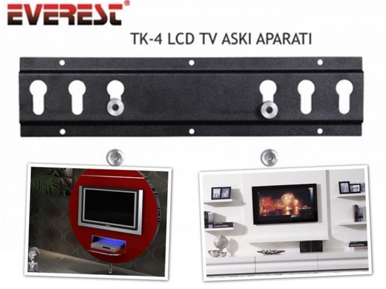 Everest TK-4 Lcd-Led Sabit Askı Aparatı (26"- 42")