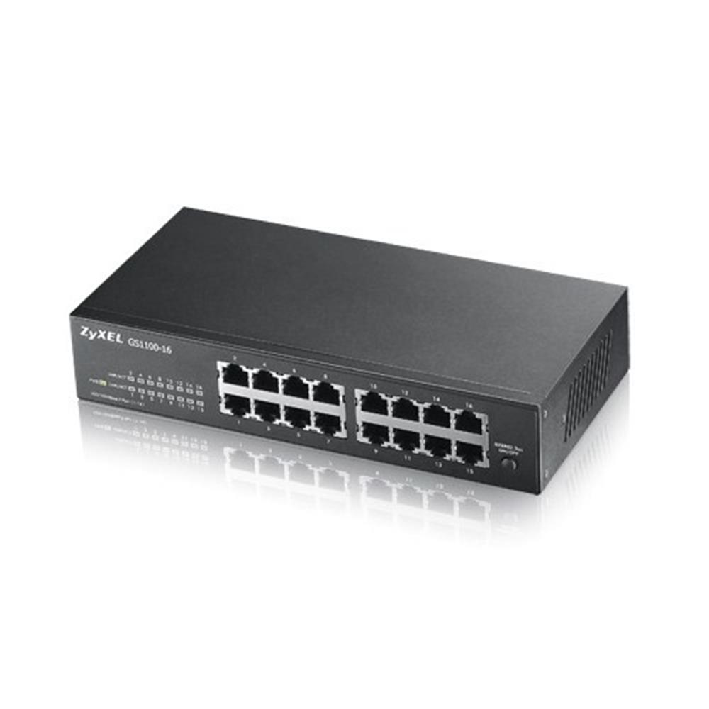 Zyxel GS1100-16 16 Port 10-100-1000 Mbps Switch